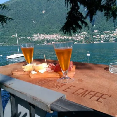 restaurants lake como boat tour